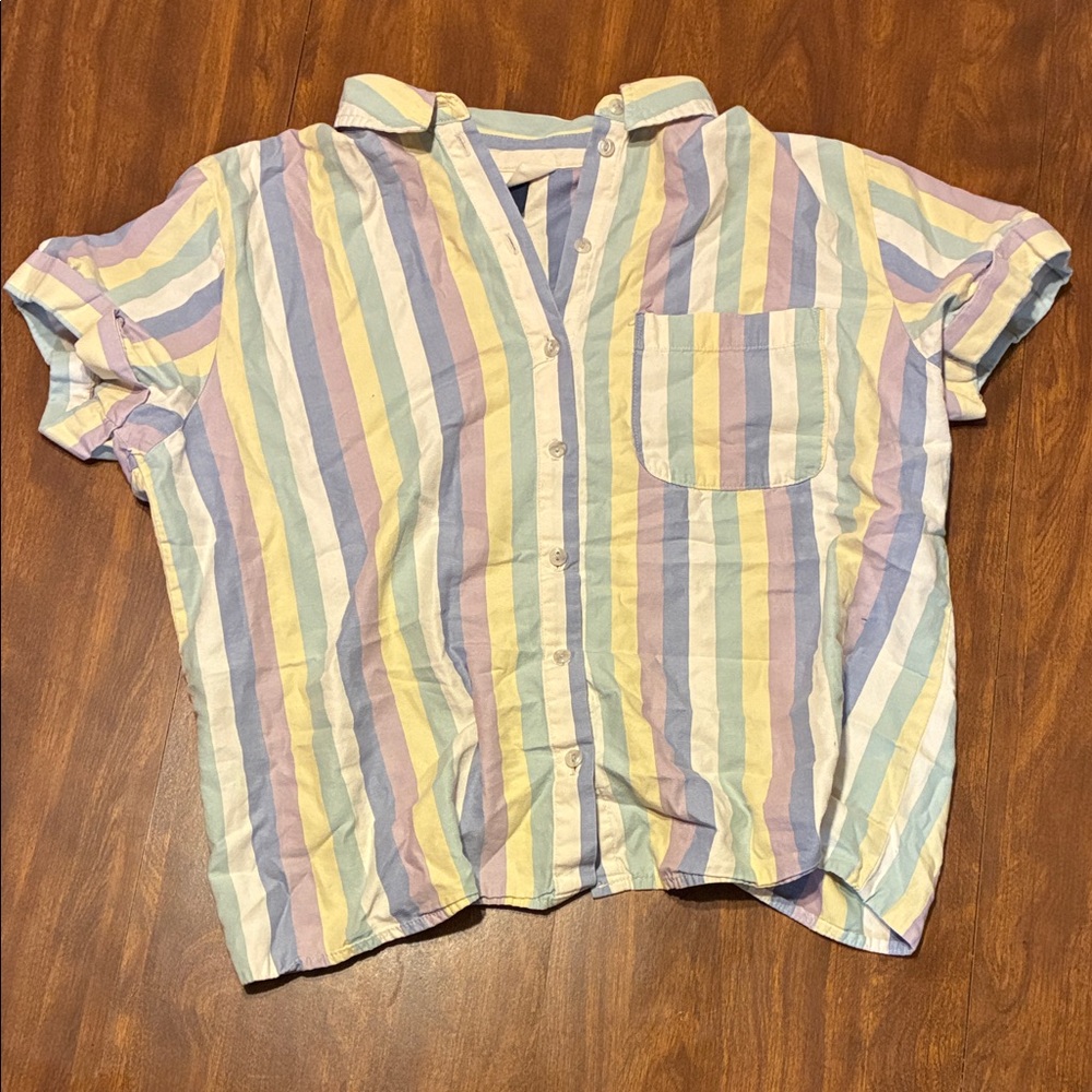 Colorful Striped Women’s Shirt